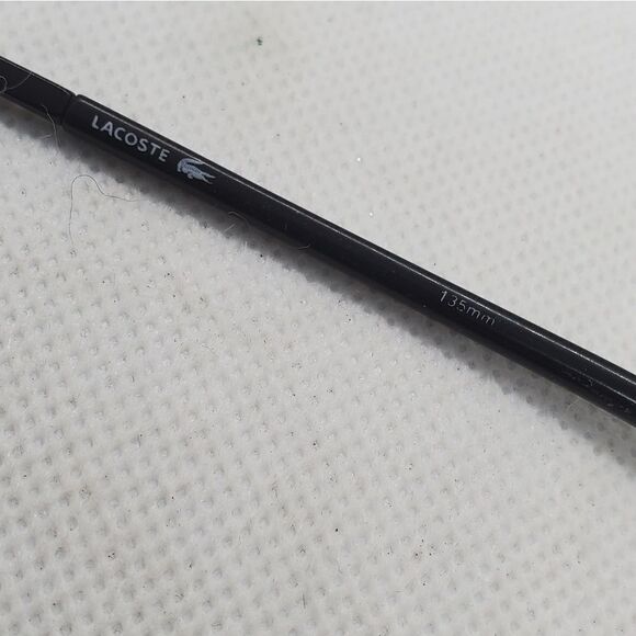 Lacoste Black Prescription Glasses Frames, Case, & Dust Bag - Picture 6 of 7